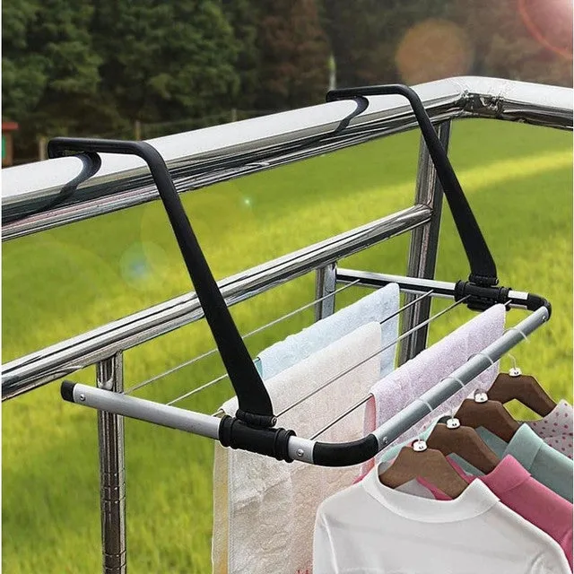 55X37Cm Stainless Steel Foldable Drying Rack Xf0886