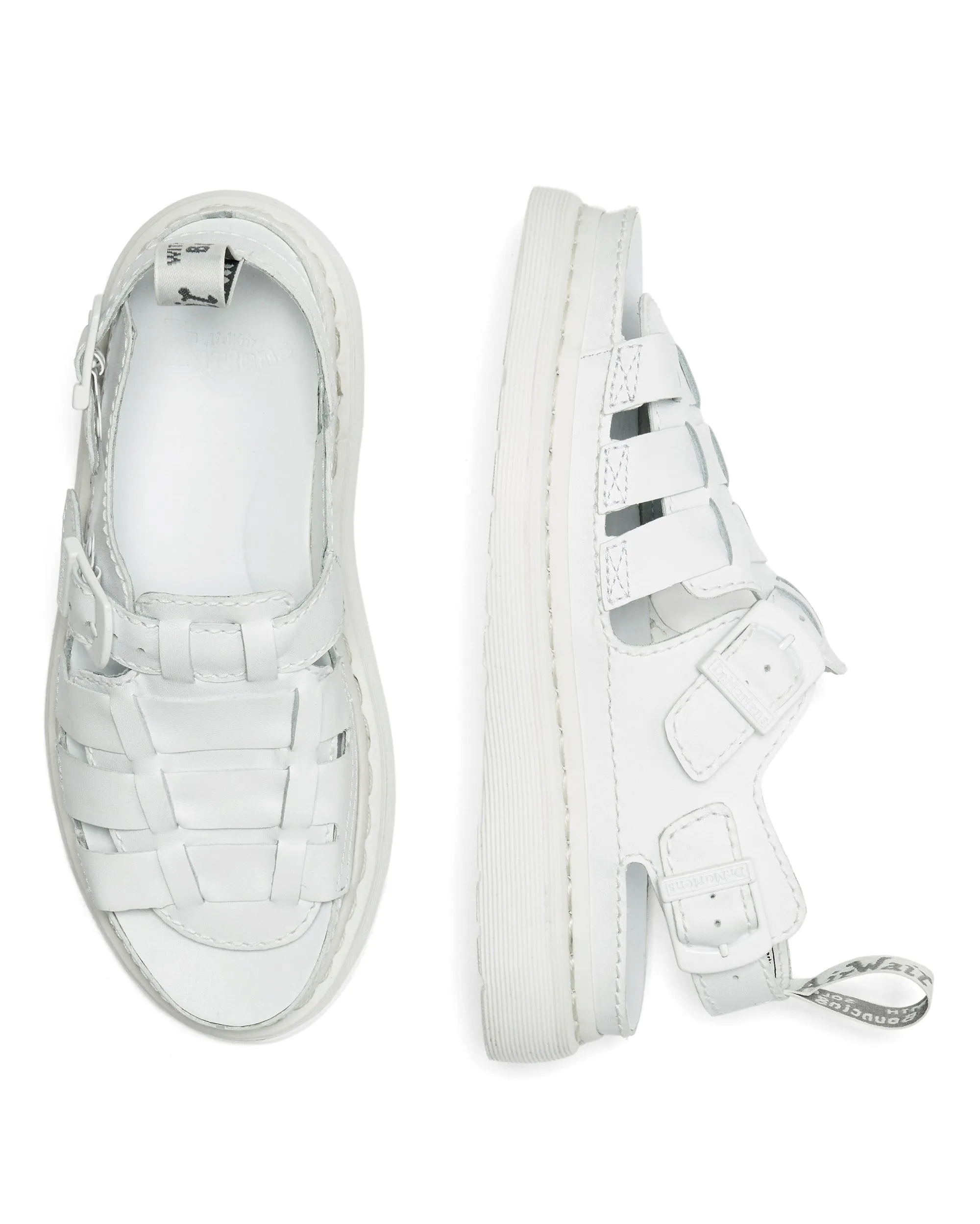 8092 Arc White Mono Sandal