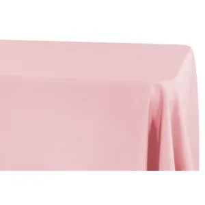 90"x156" Rectangular Oblong Polyester Tablecloth - Dusty Rose/Mauve