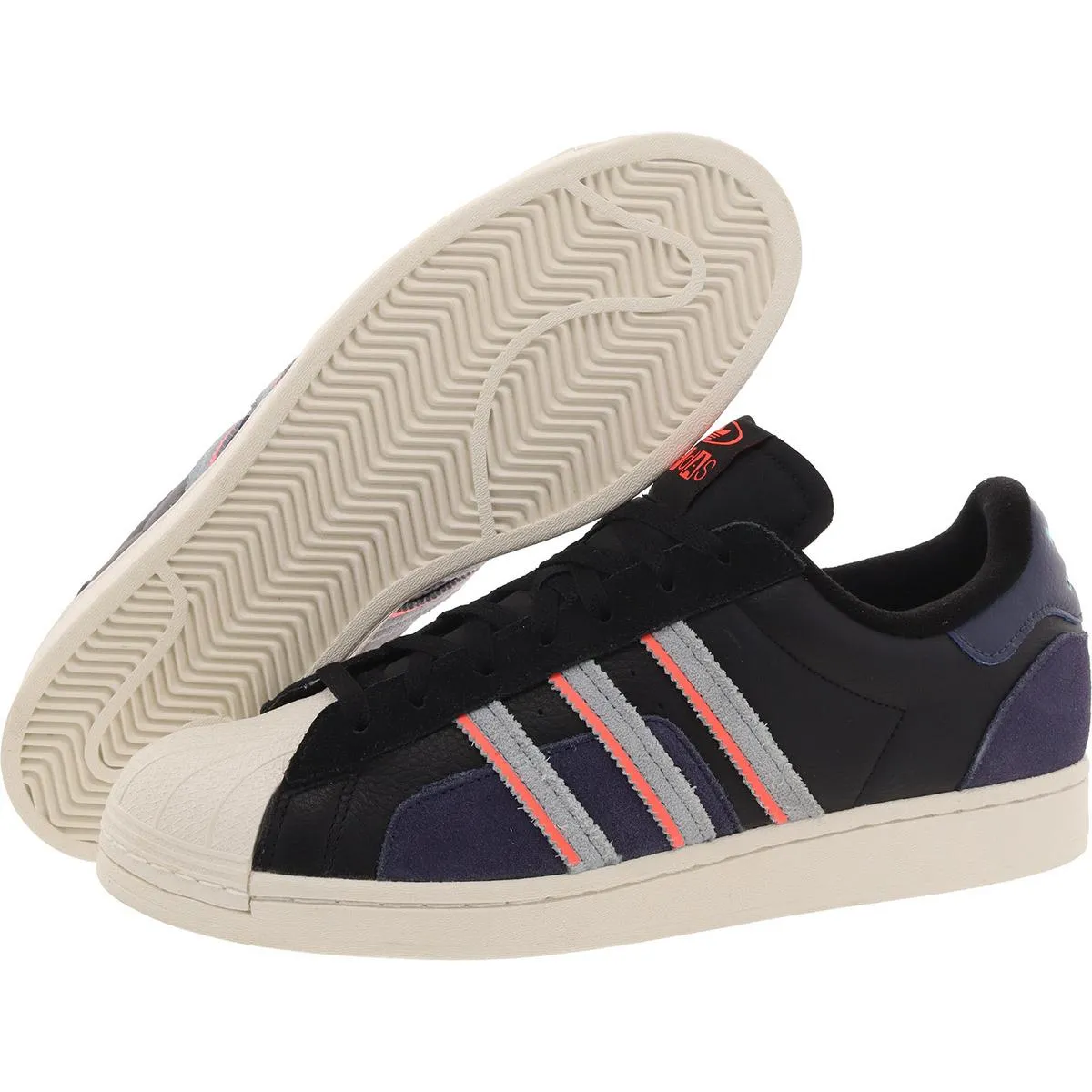 Adidas Mens SUPERSTAR Leather Trainer Running & Training Shoes