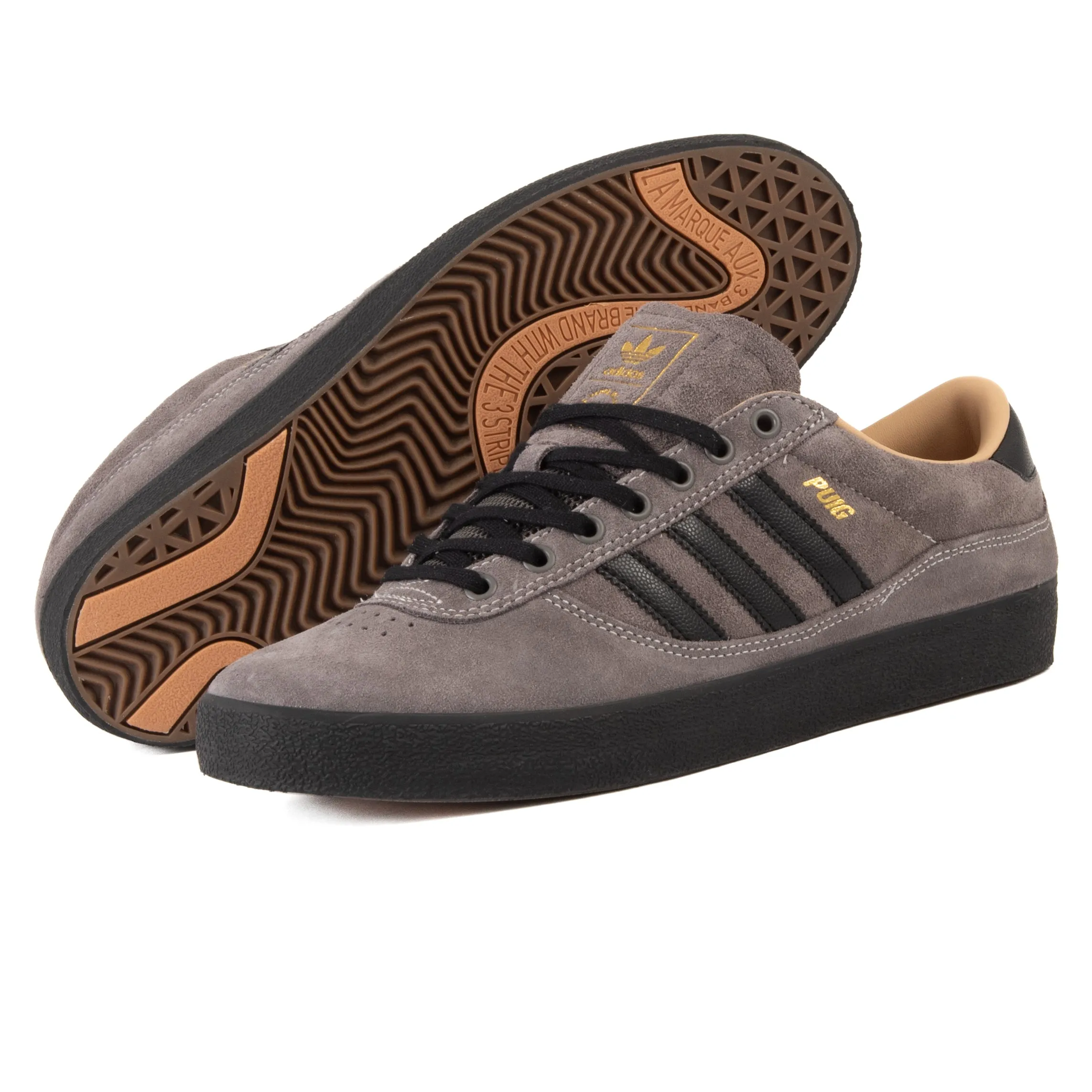 Adidas - Puig Indoor (Charcoal/Core Black/Chalk White)