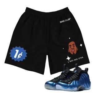 Air Foamposite One Royal Mesh Penny Logo Shorts