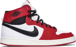 Air Jordan 1 KO Chicago 2021 Sneakers, Red