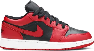 Air Jordan 1 Low GS Reverse Bred, red