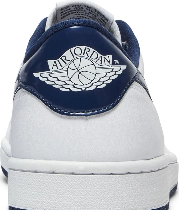 Air Jordan 1 Low Retro OG Midnight Navy, white