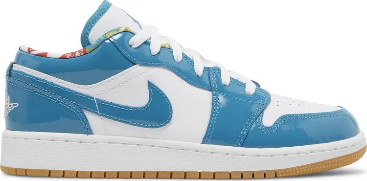 Air Jordan 1 Low SE GS Barcelona sneakers, white