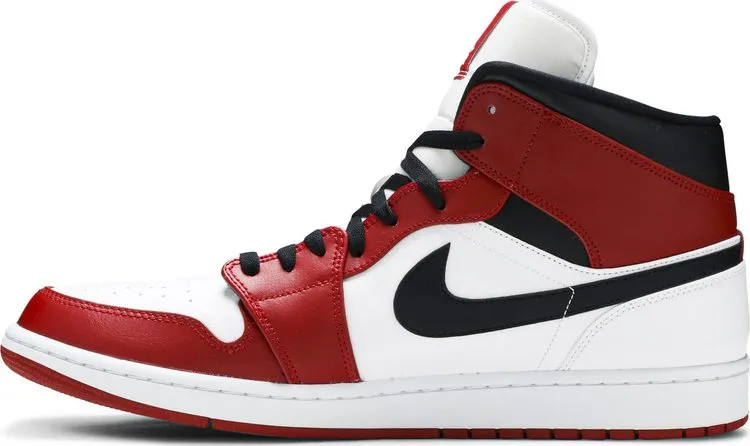 Air Jordan 1 Mid Chicago sneakers, white