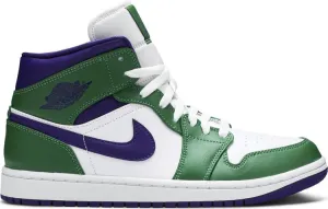 Air Jordan 1 Mid Hulk, Purple-Green