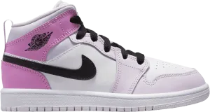 Air Jordan 1 Mid PS Barely Grape Sneakers, Purple