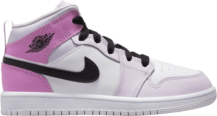 Air Jordan 1 Mid PS Barely Grape Sneakers, Purple