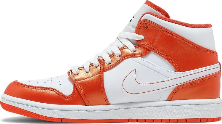 Air Jordan 1 Mid SE Electro Orange Sneakers