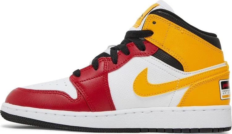 Air Jordan 1 Mid SE GS Motorsport sneakers, white