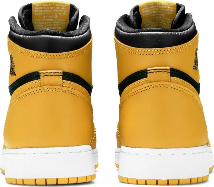 Air Jordan 1 Retro High OG GS Pollen Sneakers, Yellow