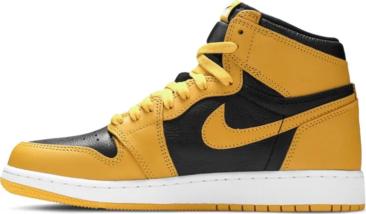 Air Jordan 1 Retro High OG GS Pollen Sneakers, Yellow