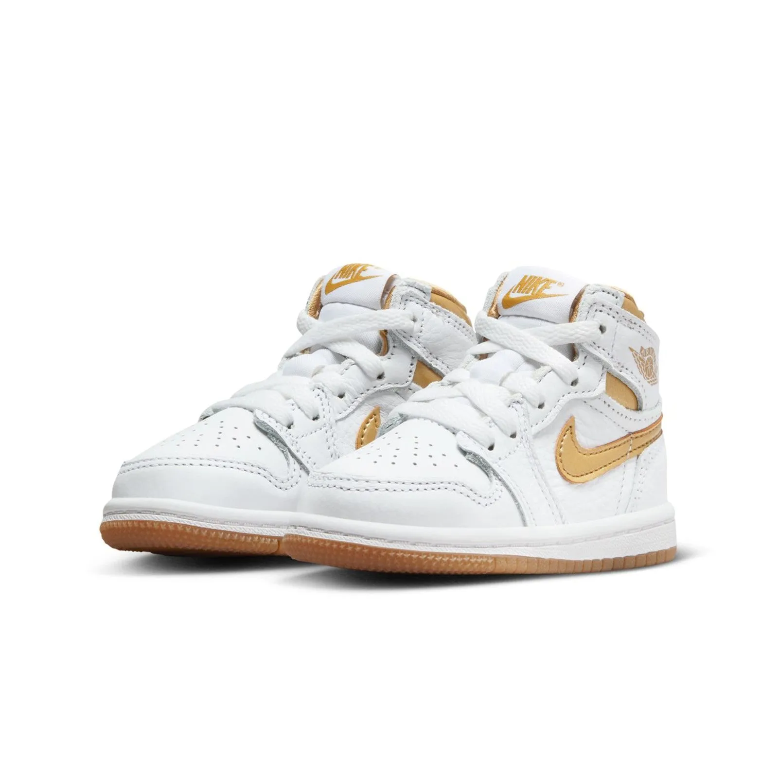 Air Jordan 1 Retro High OG "Metallic Gold" Toddler Shoes FD2598-107