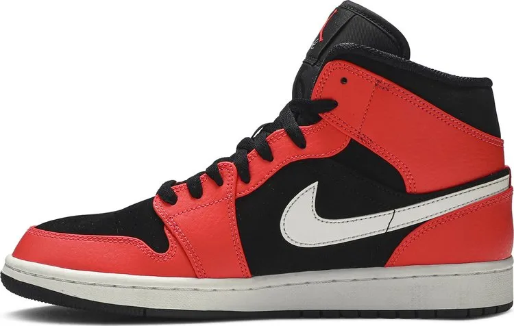 Air Jordan 1 Retro Mid Infrared 23, red