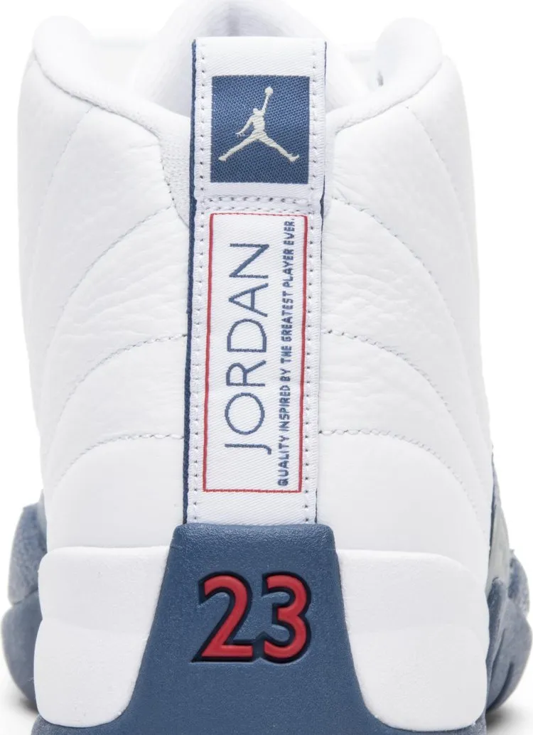 Air Jordan 12 Retro French Blue 2016 sneakers, white