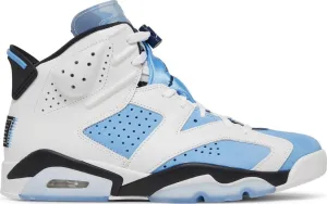 Air Jordan 6 Retro UNC White Blue