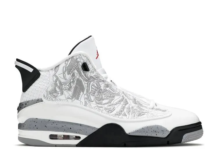 Air Jordan JORDAN DUB ZERO 'WHITE CEMENT' sneakers, white