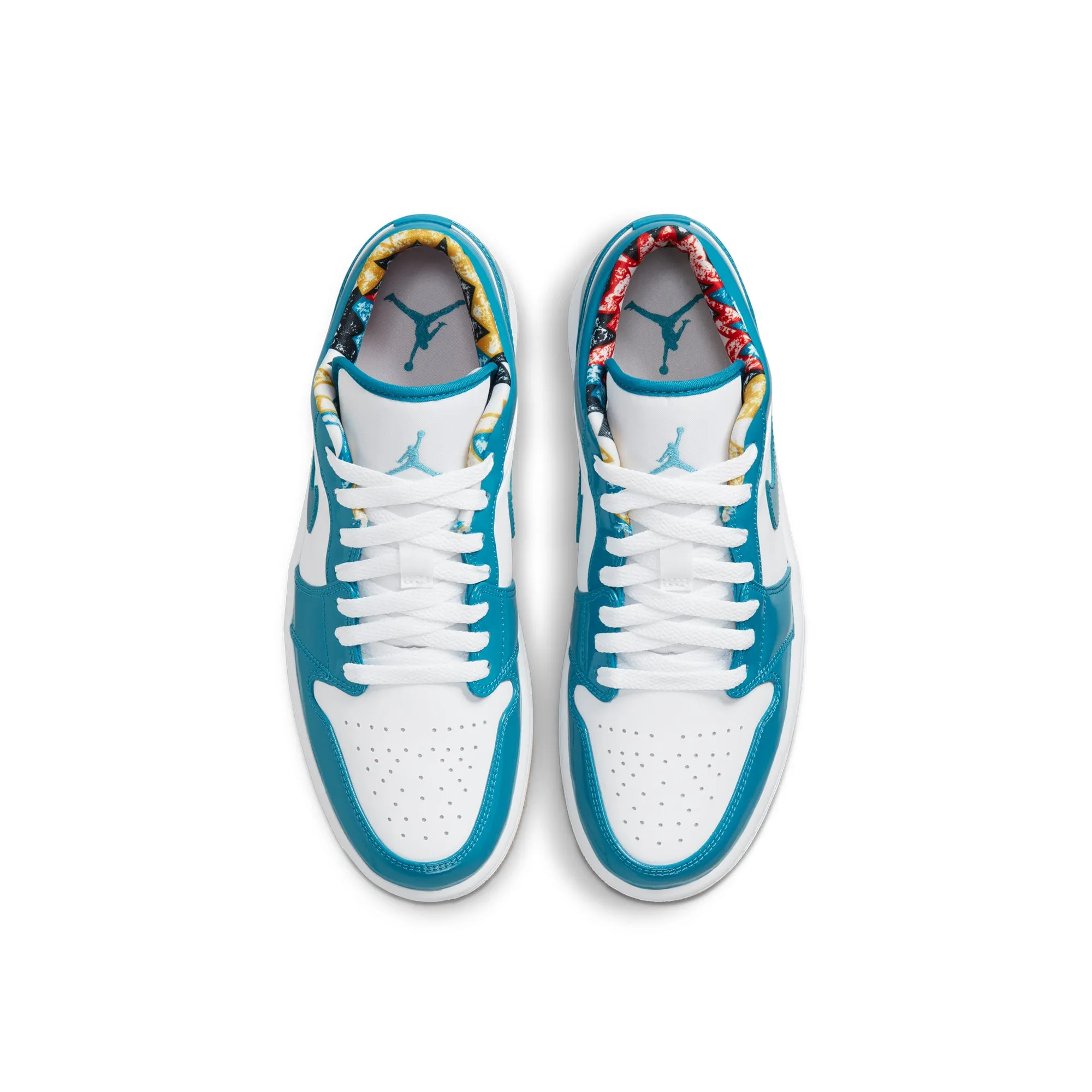 Air Jordan Mens 1 Low SE Shoes 'Cyber Teal'