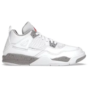 Air Jordan Retro 4 PS 'White Oreo'