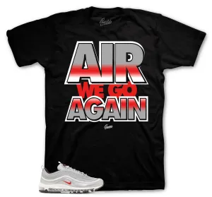 Air Max 97 Silver Bullet Shirt - Air We Go - Black