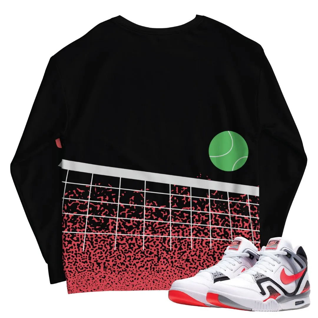 Air Tech Challenge 2 "Hot Lava" All Net Sweatshirt