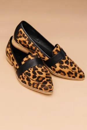 Alma Leopard Print Loafer