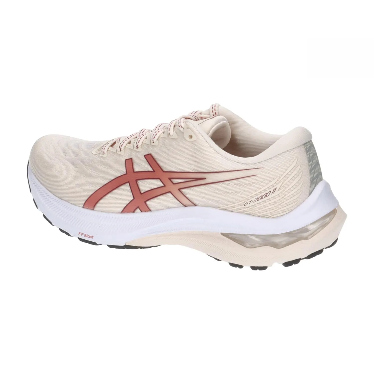 ASICS Womens GT-2000 11 - Rose Dust/Brisket Red Running Shoes, UK - 3