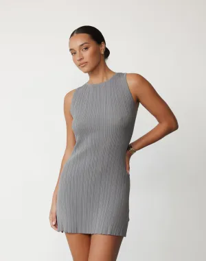 Aylah Mini Dress (Slate)