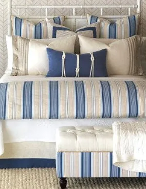 Beach Cottage Stripe Bedding Collection