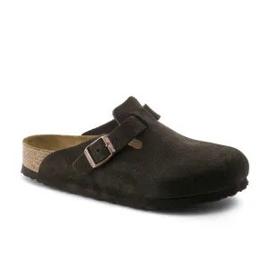 Birkenstock Men's Boston Soft Footbed Mocha