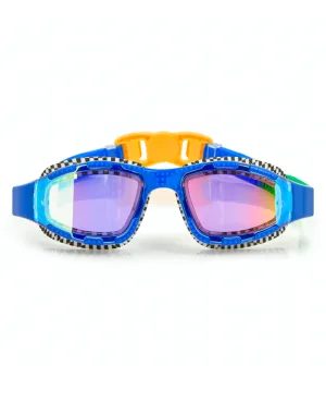 Bling2o Swim Goggles - Street Vibe Back Stroke Blue