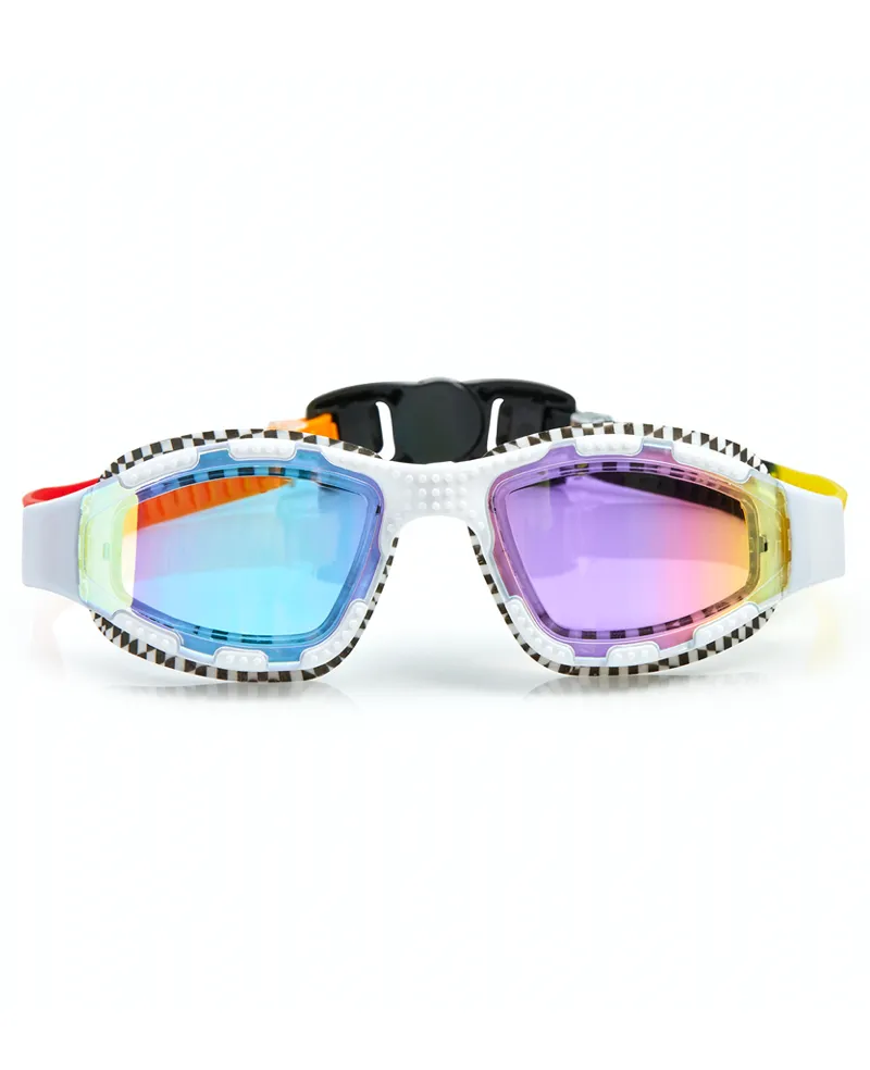 Bling2o Swim Goggles - Street Vibe High Dive White