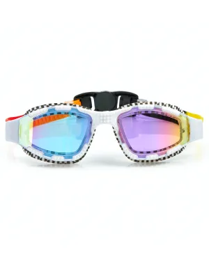 Bling2o Swim Goggles - Street Vibe High Dive White