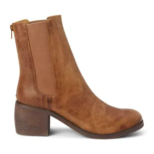 Campello Round Toe Chelsea Zippered Boots