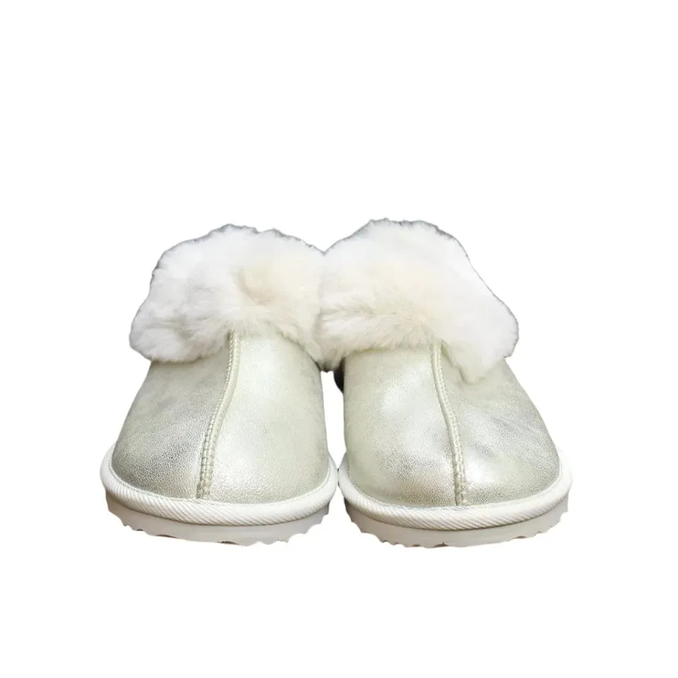 CAT & JACK -  Lizzie Faux Fur Cuff Bootie Slippers