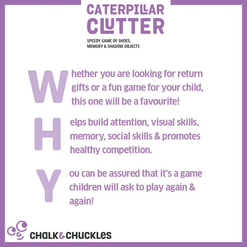 Caterpillar Clutter  Board Game