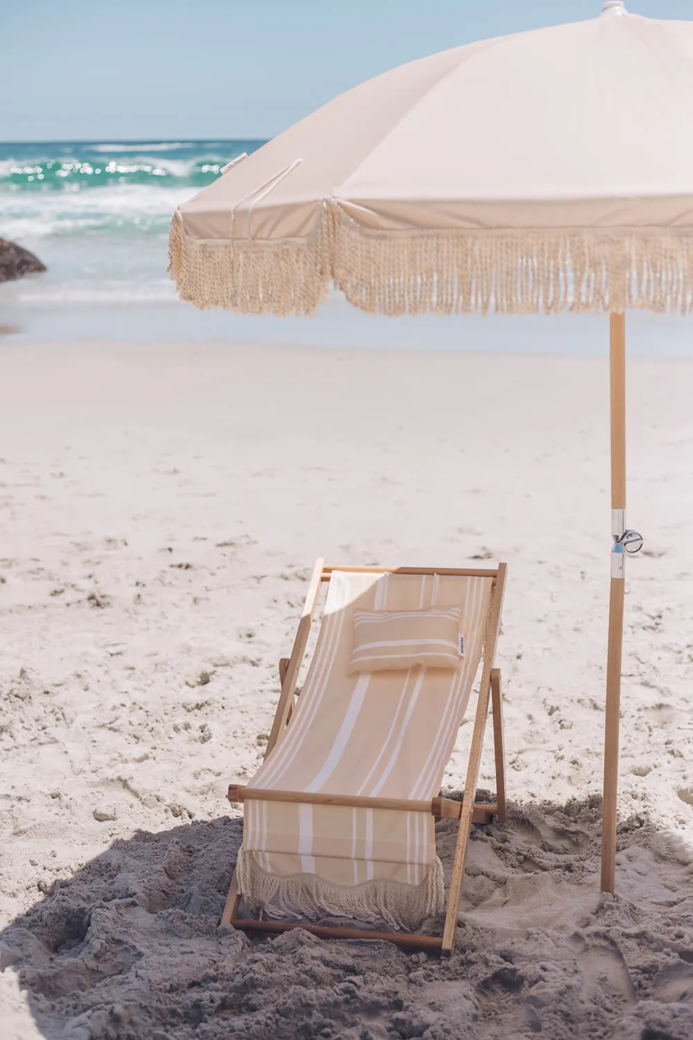 Champagne Beach Umbrella