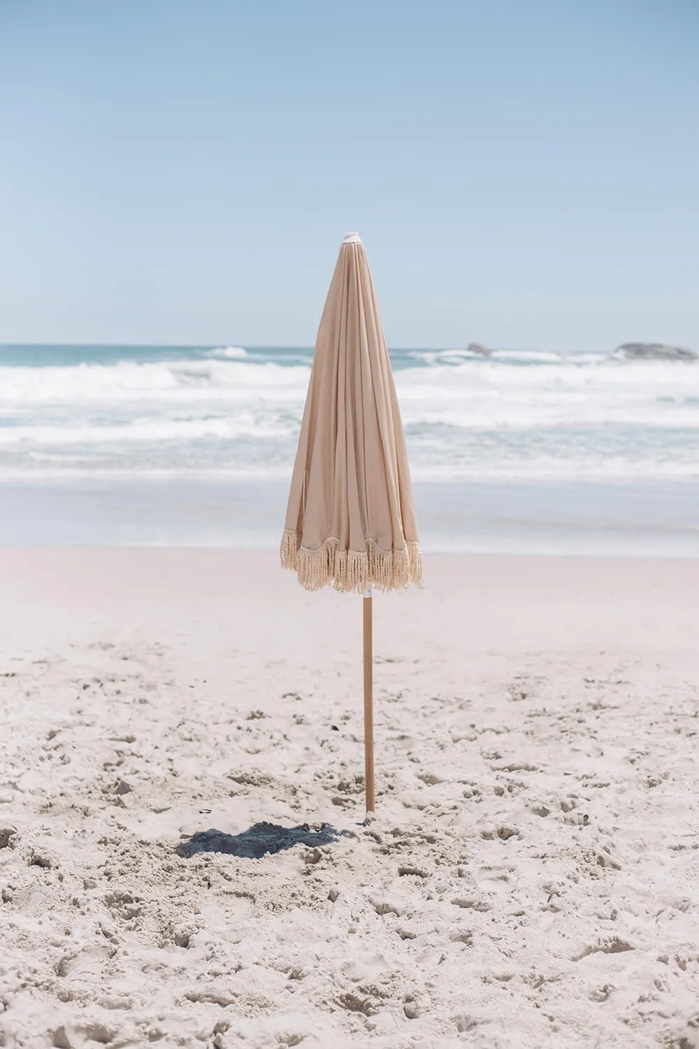 Champagne Beach Umbrella