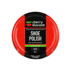 CHERRY BLOSSOM SHOE POLISH BLACK 40G