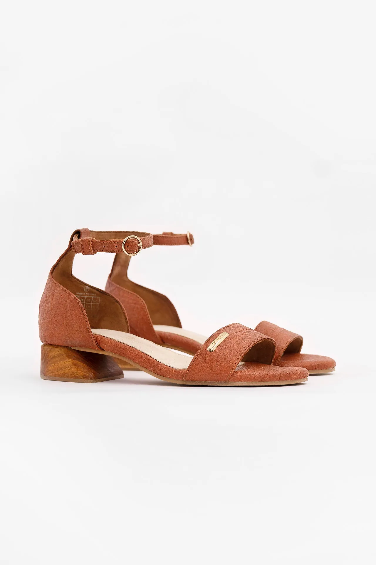 Chicago  - Ankle Strap Heels - Canela