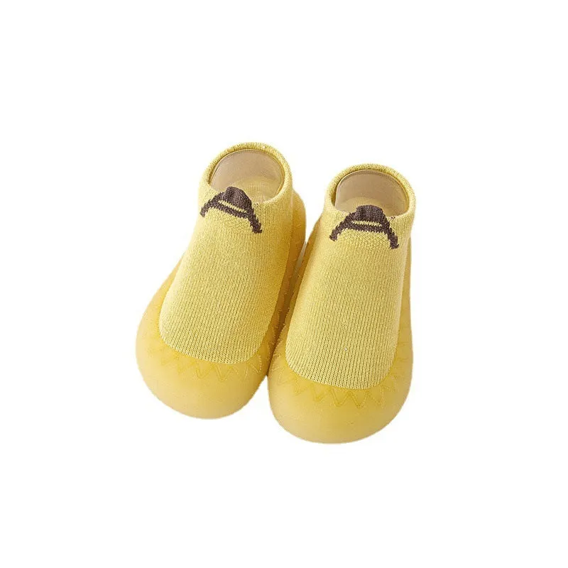 Children's Indoor Soft Bottom Breathable Woven Sock Shoes