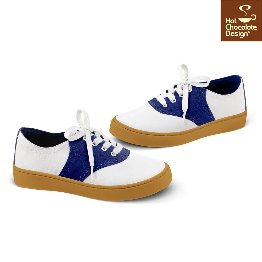 Chocolaticas® SADDLE BLUE Sneakers