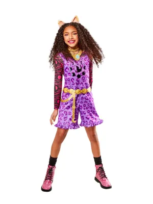 Clawdeen Wolf Deluxe Costume for Kids - Monster High