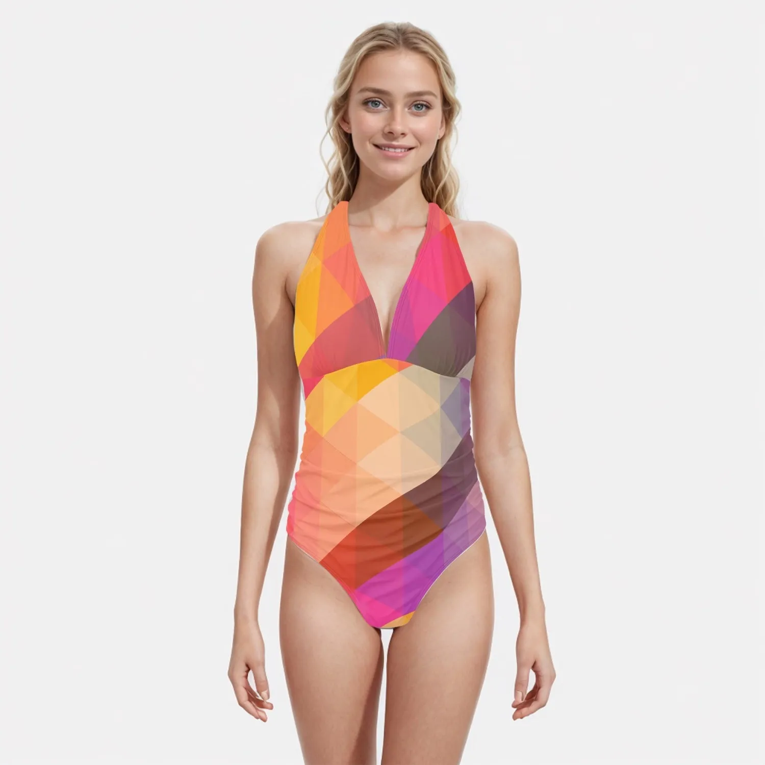 Color Maze |  Women's One-Piece Swimsuit