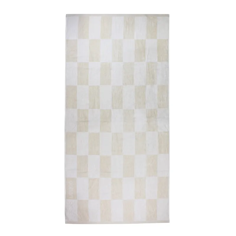 Cotton Beach Checka Beach Towel