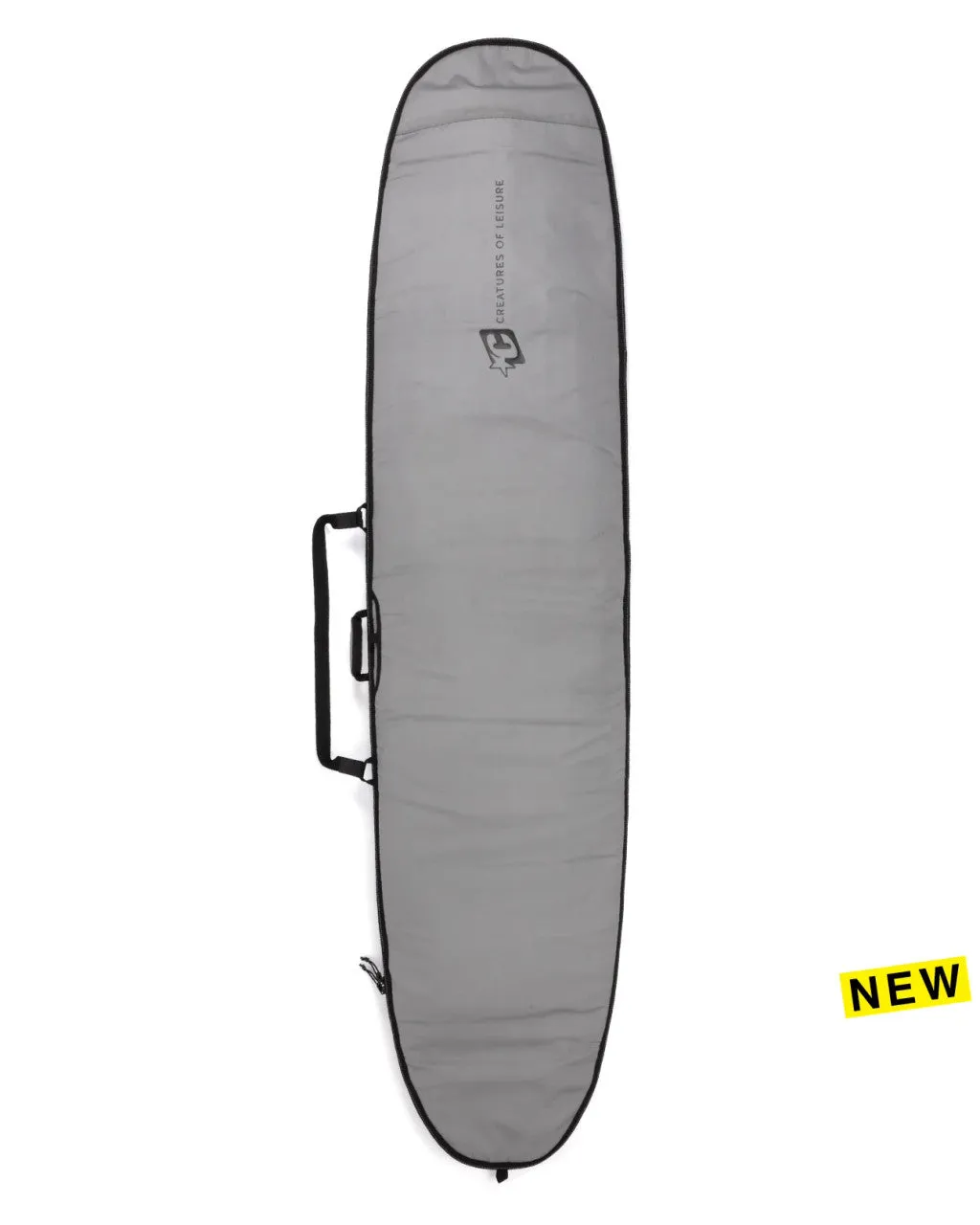 CREATURES OF LEISURE LONGBOARD ICON SILVER BLACK