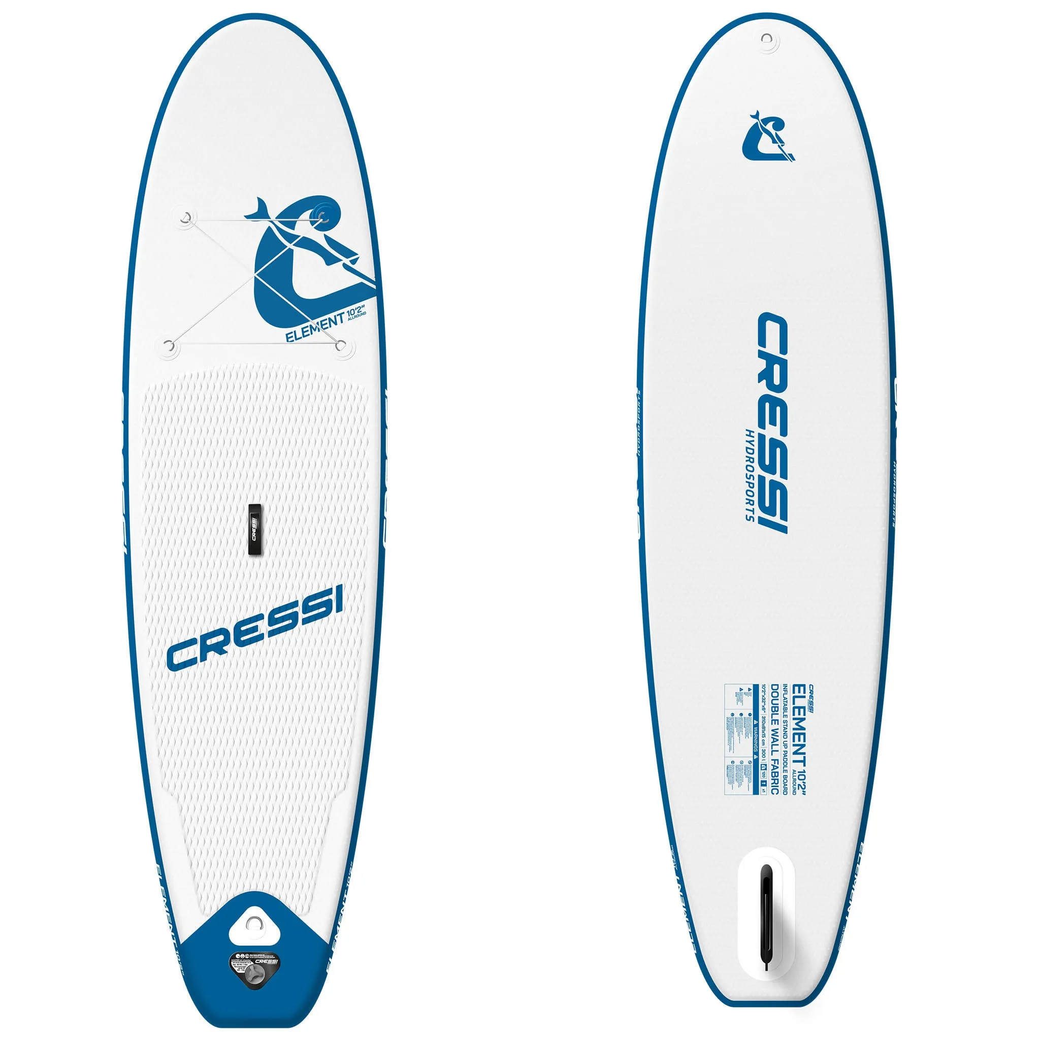 Cressi Hydrosports Element 10' 2" iSUP Paddle Board Package