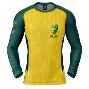 Cricket Australia Bronte Long Sleeve Youth Rashie